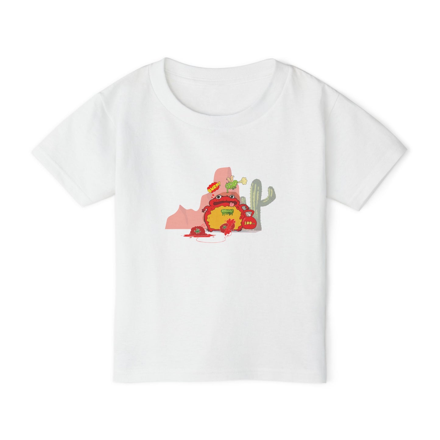 Southwestern Taco T-Shirt — Cute Toad & Uluru Graphic for Kids