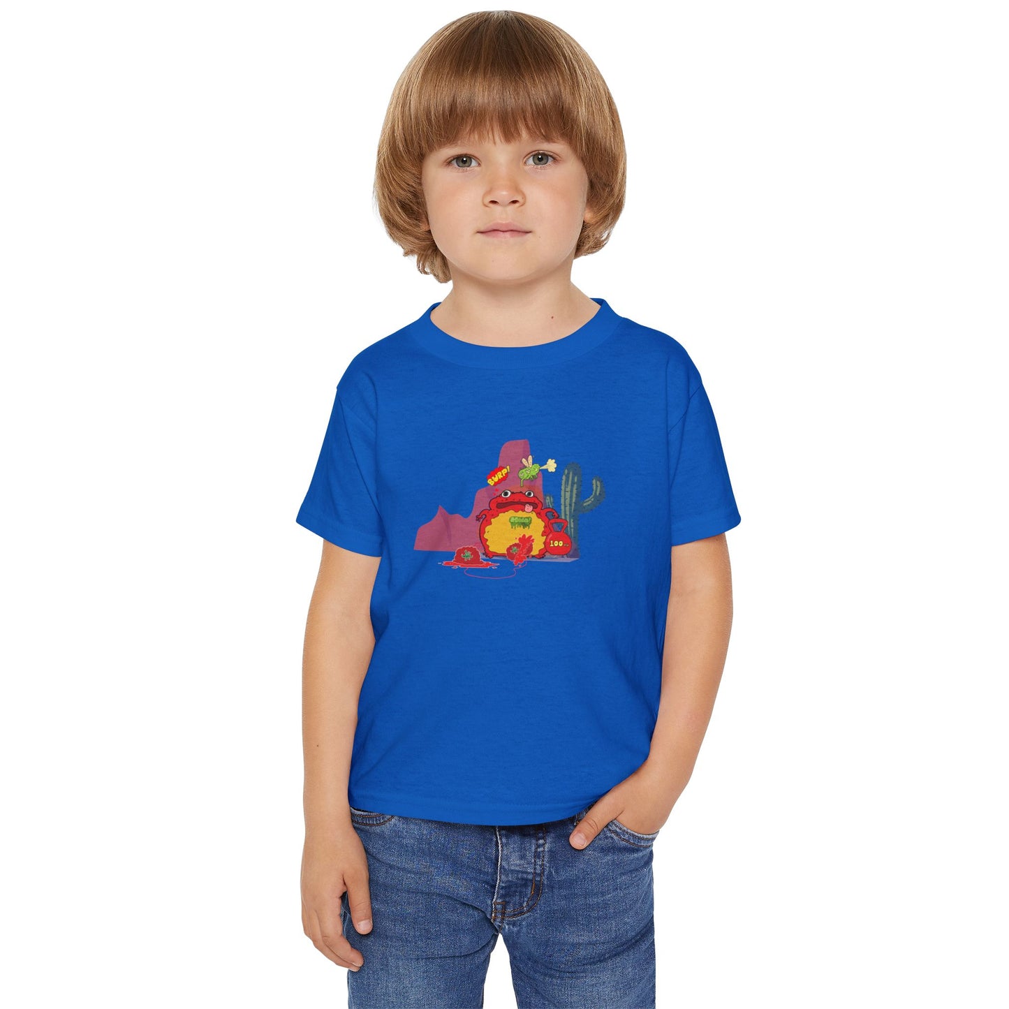 Southwestern Taco T-Shirt — Cute Toad & Uluru Graphic for Kids