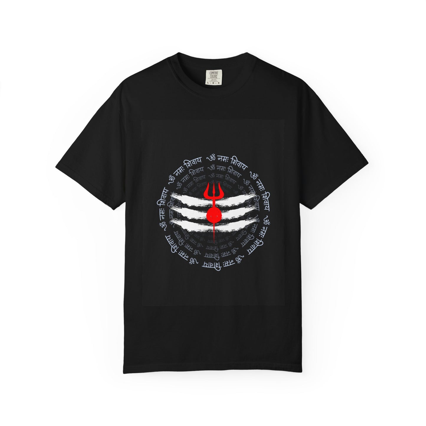 Shiva Trishul & Tripundra T-Shirt — Hindu Devotional Graphic Tee