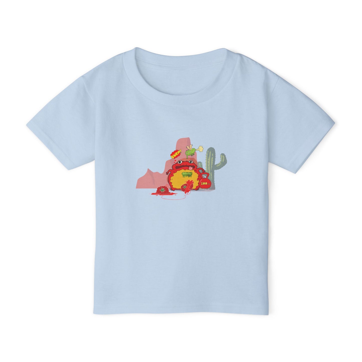 Southwestern Taco T-Shirt — Cute Toad & Uluru Graphic for Kids