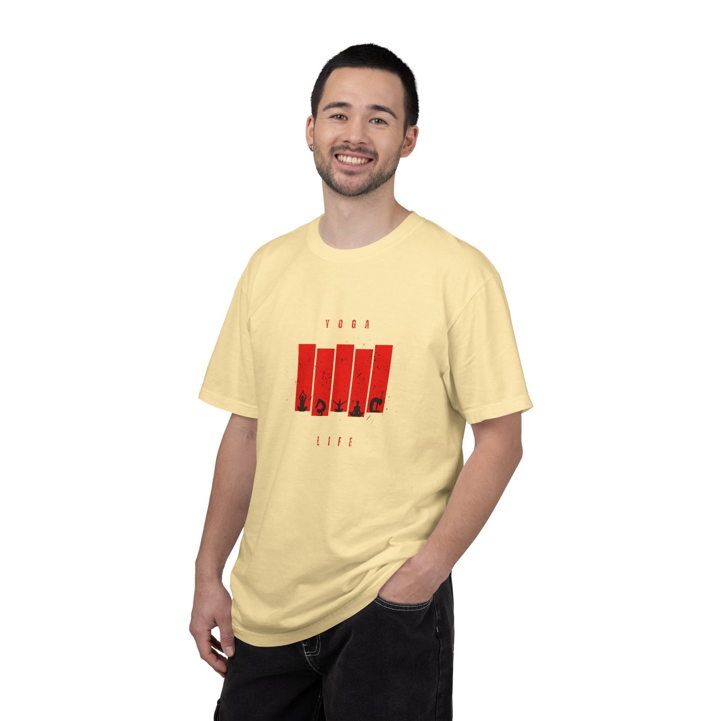 Yoga Life T-Shirt — Chic Yoga Poses Graphic Tee